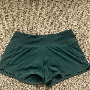 Women's Lululemon Mid-rise Speed Up Shorts
